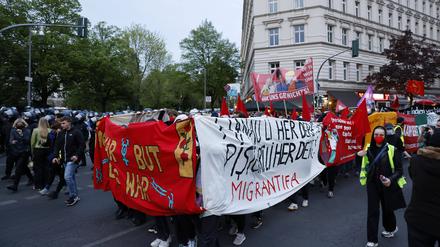  Die Revolutionäre 1. Mai-Demo war 2022 laut Polizei die „friedlichste seit Jahrzehnten“. 