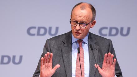 CDU-Chef Friedrich Merz