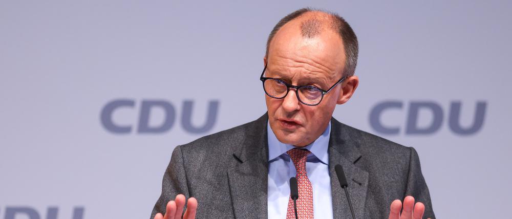 Merz hat kein Interesse daran, dass die Debatte um die K-Frage schon jetzt geführt wird.