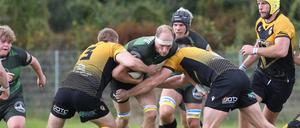 Am Sonnabend wird es für den Rugby Klub 03 (Schwarz-Gelb)vor allem auf eine kompakte Defensive ankommen gegen den favorisierten Berliner Rugby Club.