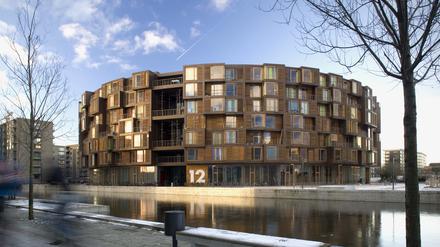 Studentenwohnheim der Tietgen-Hochschule in Kopenhagen, entworfen vom Büro Lundgaard & Tranberg.