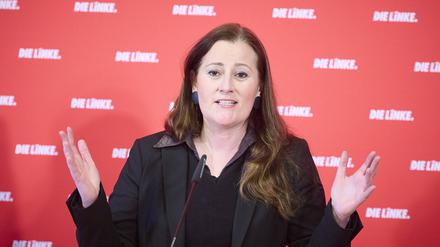 Die Linke mit Janine Wissler. 