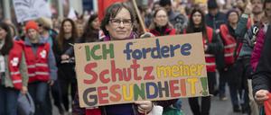 Im März wurde zuletzt durch die GEW gestreikt.