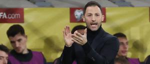 Mit Energie und Optimismus geht Domenico Tedesco seinen neuen Job als belgischer Nationaltrainer an.