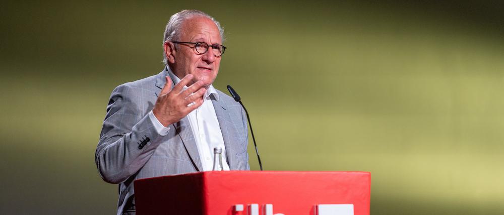 Ulrich Schreiber, Gründer des Internationalen Literaturfestivals Berlin Foto: Christophe Gateau/dpa