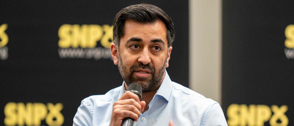 Yousaf Humza war bislang Gesundheitsminister von Schottland.