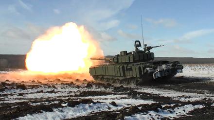 Ein russischer T-90-Panzer