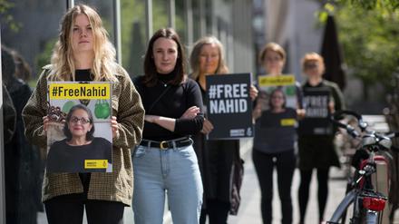 Auch Amnesty International macht immer wieder auf Nahid Taghavis willkürliche Festnahme aufmerksam. 