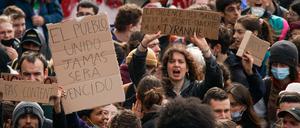 Proteste in Frankreich dauern an.