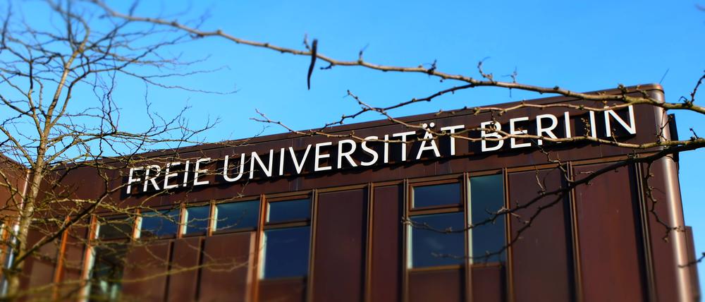 Die Rostlaube der Freien Universität in Berlin-Dahlem.