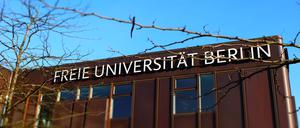 Die Rostlaube der Freien Universität in Berlin-Dahlem.
