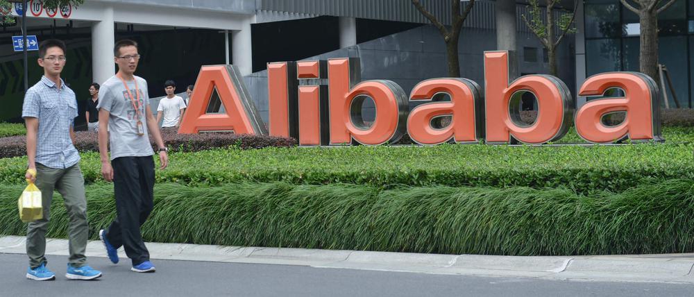 Der Alibaba-Headquarter in Hangzhou, China. 