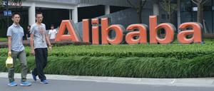 Der Alibaba-Headquarter in Hangzhou, China.