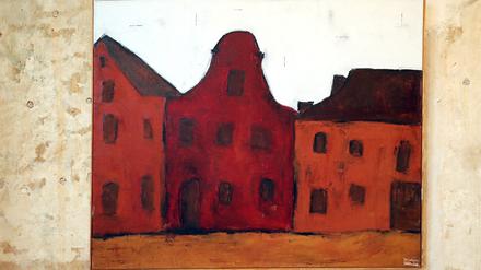 Die Kraft der Farbe Rot: Dettmers „Ansichten von Potsdam“.