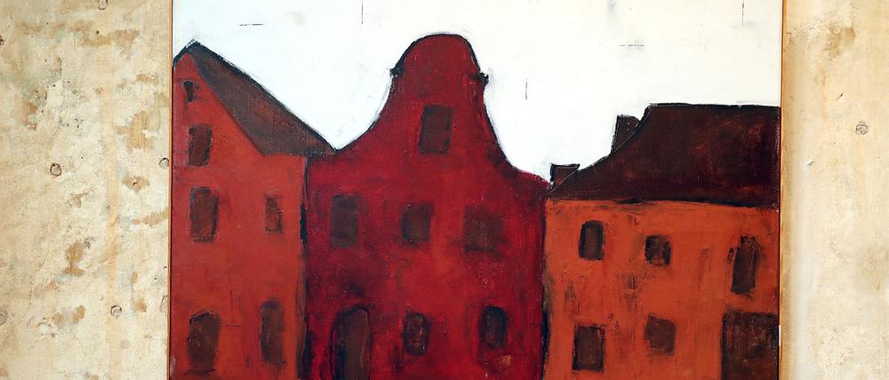 Die Kraft der Farbe Rot: Dettmers „Ansichten von Potsdam“.
