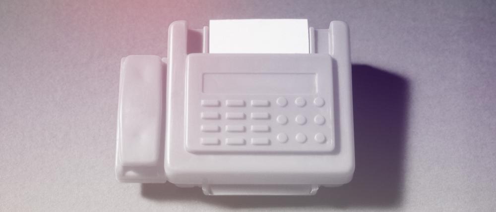 Manche Verwaltungen müssen weiterhin mit dem Fax arbeiten. 