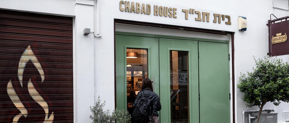 Ein israelisches Restaurant in Athen, gegen das zwei Männer einen Anschlag geplant hatten.