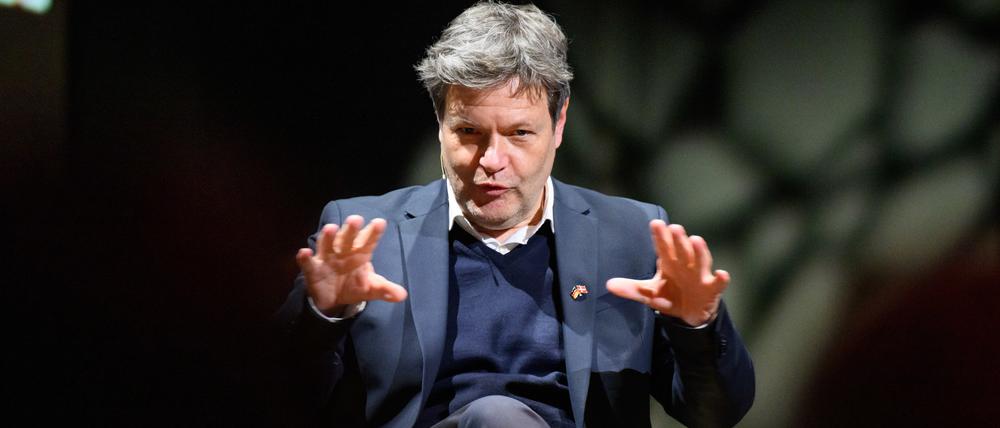 Bundeswirtschaftsminister Robert Habeck (Grüne)
