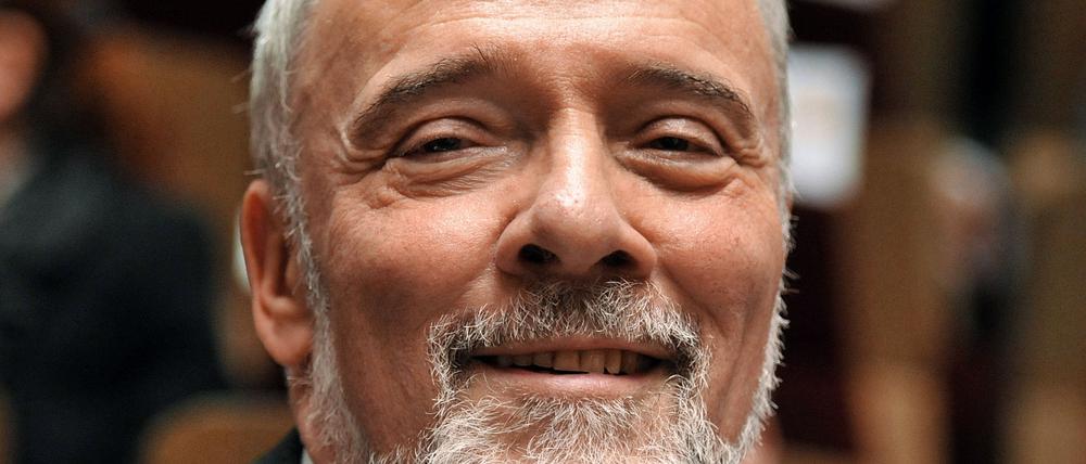 In der Berliner Akademie der Künste für sein Lebenswerk ausgezeichnet. Der ungarische Autor György Dalos.