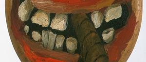 Toilettensitz ohne Titel von Lee Lozano von 1962-63 aus der Pinault Collection.