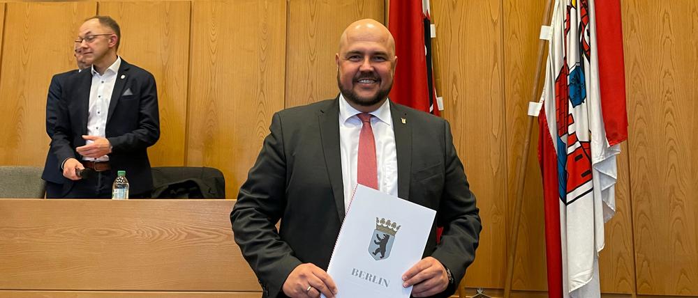 Neuer Bezirkschef Frank Bewig