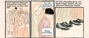 Eine Seite aus „Berichte aus der Ukraine 2“.