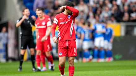 Eine Bilanz zum Verstecken. Hertha hat zuletzt Mitte September in einem Auswärtsspiel gepunktet.