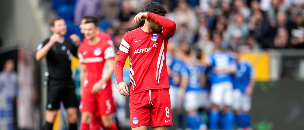 Eine Bilanz zum Verstecken. Hertha hat zuletzt Mitte September in einem Auswärtsspiel gepunktet.