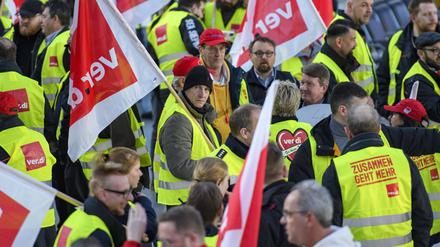 Verdi hat zum Streik aufgerufen.