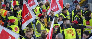 Verdi hat zum Streik aufgerufen.