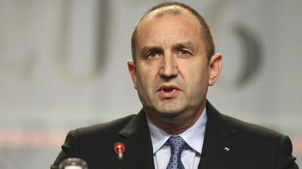 Der bulgarische Staatschef Rumen Radew.