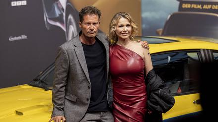 27.02.2023 , Köln , Weltpremiere des Films „Manta Manta - Zwoter Teil“ im Kinocenter Cinedom im Köllner Mediapark. v.l.: Til Schweiger , Tina Ruland 
