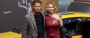 27.02.2023 , Köln , Weltpremiere des Films „Manta Manta - Zwoter Teil“ im Kinocenter Cinedom im Köllner Mediapark. v.l.: Til Schweiger , Tina Ruland 