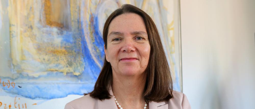 Karin Hochbaum, die scheidende medizinische Geschäftsführerin am „Ernst von Bergmann“- Klinikum