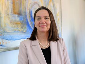 Karin Hochbaum, die scheidende medizinische Geschäftsführerin am „Ernst von Bergmann“- Klinikum