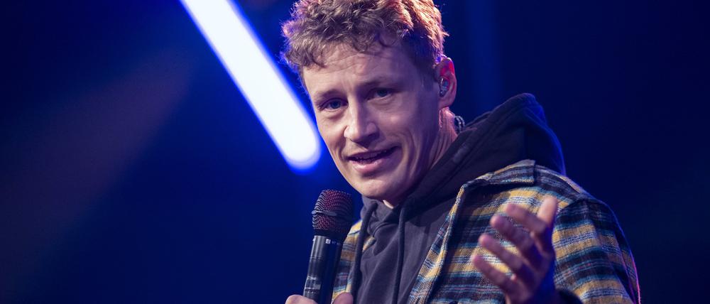 Tim Bendzko bei der Preisverleihung des Team D Awards im Europa-Park.