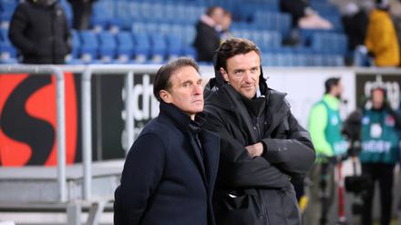 Neuer Job, neue Probleme. Christian Gentner (r.) und Trainer Bruno Labbadia stecken tief im Abstiegskampf.
