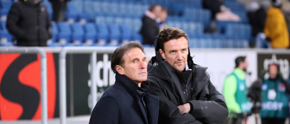 Neuer Job, neue Probleme. Christian Gentner (r.) und Trainer Bruno Labbadia stecken tief im Abstiegskampf.