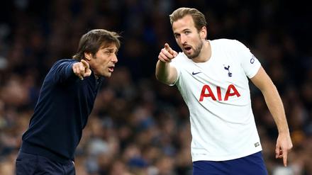 Antonio Contes (l.) Weg führt raus aus London. Und der von Harry Kane?