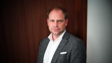 FDP-Politiker Christoph Meyer bei einem Termin in Berlin-Mitte.