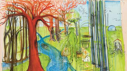 „L’arbre rouge“, Paris 2022