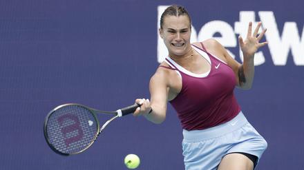 Aryna Sabalenka aus Belarus darf auf einen Start beim Rasenklassiker in London hoffen.