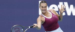 Aryna Sabalenka aus Belarus darf auf einen Start beim Rasenklassiker in London hoffen.