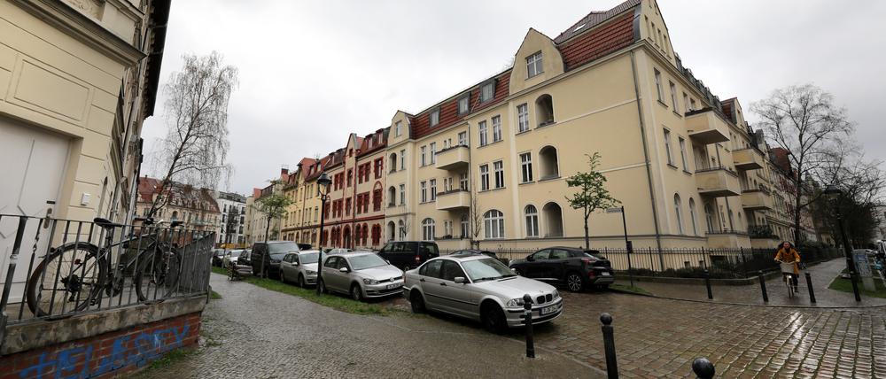 Für den Süden Babelsberg, hier die Kreuzung zwischen Fulton- und Siemensstraße, soll bald eine Milieuschutzsatzung gelten.