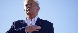 Der ehemalige US-Präsident Donald Trump