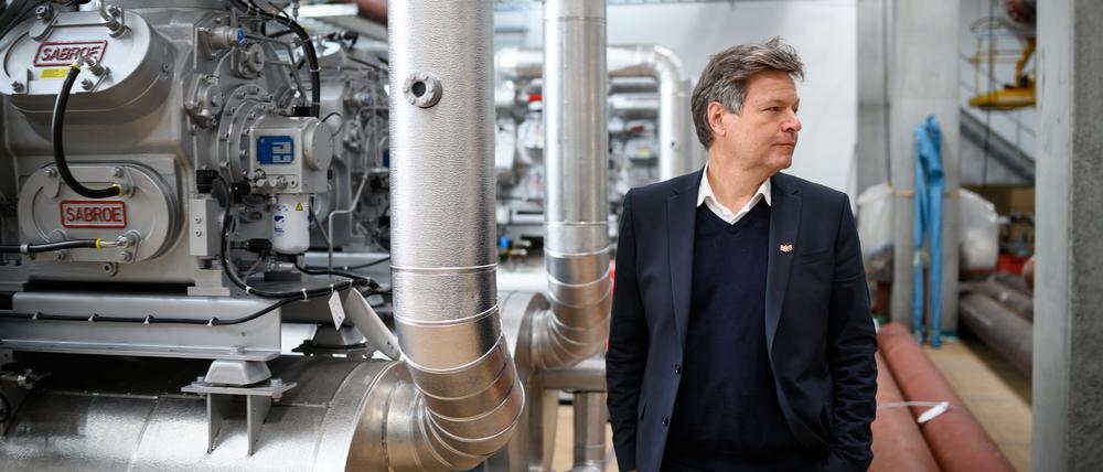 Im Heizungskeller: Robert Habecks Hoffnung auf die Wärmepumpe wurde bislang nicht erfüllt.