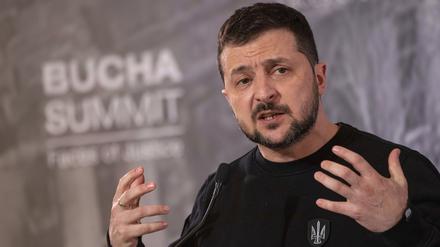 Wolodymyr Selenskyj, Präsident der Ukraine.