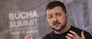 Wolodymyr Selenskyj, Präsident der Ukraine.