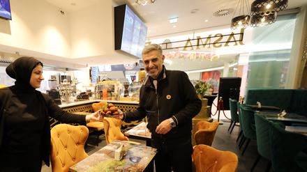 Der libanesische Imbiss Jasma Falafel hat im März in den Bahnhofspassagen eröffnet. 