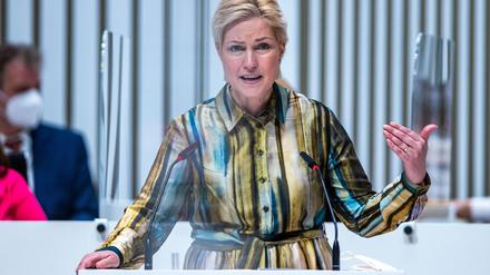 Manuela Schwesig (SPD) Ministerpräsidentin von Mecklenburg-Vorpommern